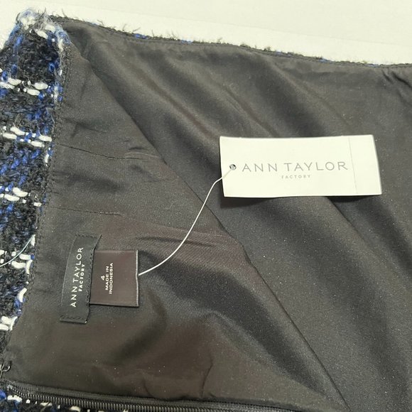 Ann Taylor petite tweed Mini skirt Size 4 - Picture 8 of 8